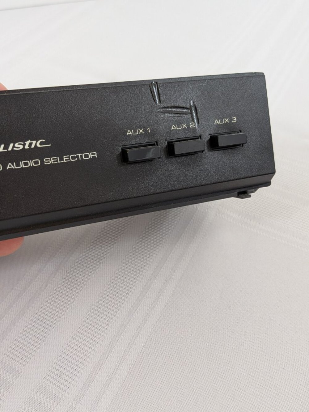 Realistic Stereo Audio Selector 3-Input Switcher Model 42-2110 - Picture 6 of 6